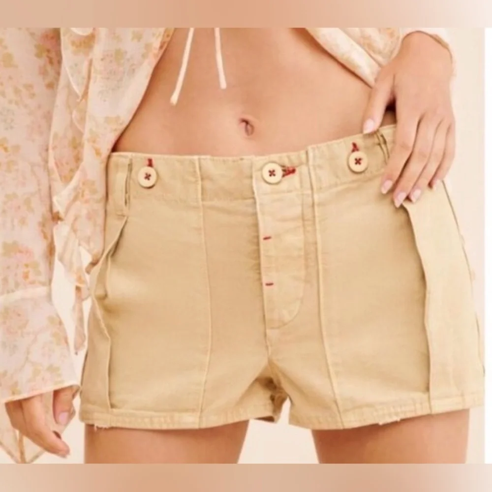 Free People All Yours Micro Shorts. NWOT chamois - Picture 6 of 13